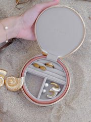 Boîte à bijoux ronde Stackers Wave - Orange désert