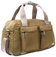 Sac de sport Roka Gatwick en toile recyclée de taille moyenne - Marron embrun