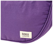 Sac à bandoulière Roka Farringdon Taslon - Violet raisin gothique