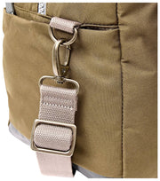 Sac de sport Roka Gatwick en toile recyclée de taille moyenne - Marron embrun