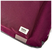 Sac de sport Roka Gatwick en toile recyclée de taille moyenne - Rouge laque cerise