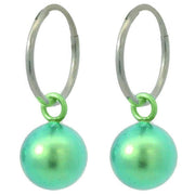 ti2-titanium-bead-charm-hoop-earrings---green-34455911