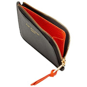 Porte-cartes Elie Beaumont - Noir/Orange