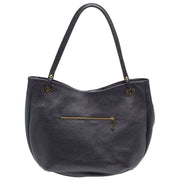 Sac fourre-tout souple courbé Elie Beaumont - Noir