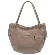 Sac Cabas Souple Courbé Elie Beaumont - Beige Vison