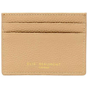 Porte-Cartes Coeur Elie Beaumont - Beige Vison/Rouge Vin
