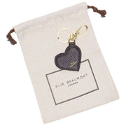 Porte-clés Coeur Elie Beaumont - Noir