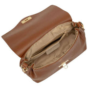 Sac Elie Beaumont Midi Twist - Marron clair