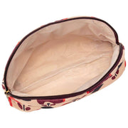 Trousse à cosmétiques en velours Serendipity Elie Beaumont - Café Geo Tulip Brown