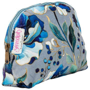 Trousse à cosmétiques en velours Serendipity Elie Beaumont - Orchidée argentée