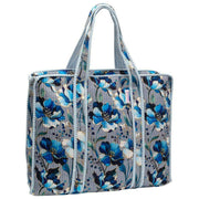Sac cabas en velours Serendipity Elie Beaumont - Orchidée argentée