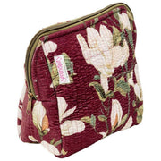 Trousse de toilette en velours Serendipity Elie Beaumont - Magnolia Bordeaux