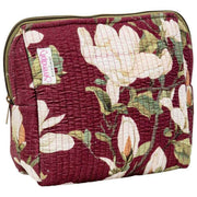 Trousse de toilette en velours Serendipity Elie Beaumont - Magnolia Bordeaux