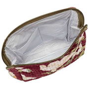 Trousse de toilette en velours Serendipity Elie Beaumont - Magnolia Bordeaux