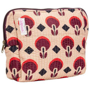Elie Beaumont Serendipity Velvet Vanity Bag - Café Geo Tulip Brown