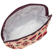 Elie Beaumont Serendipity Velvet Vanity Bag - Café Geo Tulip Brown