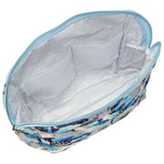 Trousse de toilette en velours Serendipity Elie Beaumont - Orchidée argentée