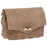 Elie Beaumont Sac Midi Twist En Daim - Beige Vison