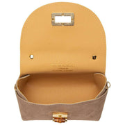 Mini sac Bambou en daim Elie Beaumont - Beige vison