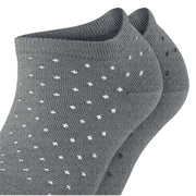 Esprit Fine Dot 2 Pack Sneaker Socks - Light Grey
