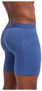 Falke Daily Comfort Lot de 2 boxers à jambe longue - Bleu/Orange