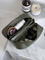 Trousse de toilette extensible Stackers - Vert olive