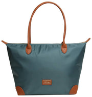Grand sac fourre-tout Alice Wheeler London Shoreditch - Bleu sarcelle