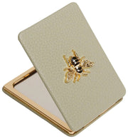 Alice Wheeler London Miroir Compact Oblong - Vert Pistache