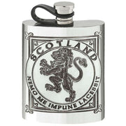 english-pewter-company-6oz-rampant-lion-flexi-cap-hip-flask---silver-34391246