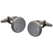 david-van-hagen-o-shaped-cufflinks---grey-34498368