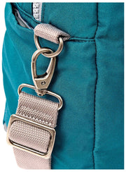 Petit sac de sport en toile recyclée Roka Gatwick - Bleu sarcelle profond