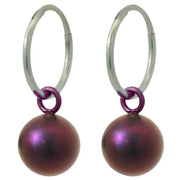 ti2-titanium-bead-charm-hoop-earrings---brown-34455916