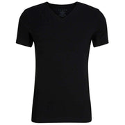 Falke Daily Climate Control V-Neck T-Shirt - Black