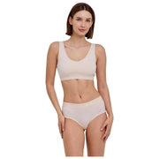 Falke Daily Comfort Lot de 2 brassières bustier - Bleu/Beige