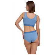 Falke Daily Comfort Lot de 2 brassières bustier - Bleu/Beige