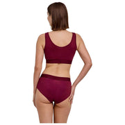 Falke Daily Comfort Lot de 2 brassières bustier - Rouge