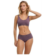 Falke Daily Comfort 2-Pack Bustier Bralette - Rose Rose/Violet