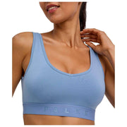 Falke Daily Comfort Print 2-Pack Bustier Bralette - Beige/Bleu