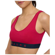 Falke Daily Comfort Print 2-Pack Bustier Bralette - Rouge/Noir