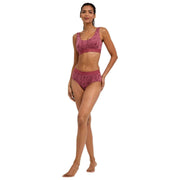 Falke Daily Comfort Print 2-Pack Hipster Brief - Rouge