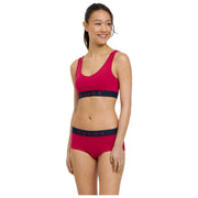 Falke Daily Comfort Print 2-Pack Hipster Brief - Rouge/Noir