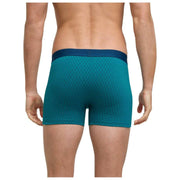 Falke Daily Comfort Lot de 2 boxers imprimés - Bleu sarcelle