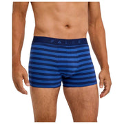 Falke Boxer Rayé Daily Comfort - Bleu Royal
