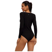 Falke Daily Drape Brief Body - Noir