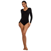 Falke Daily Drape Brief Body - Noir