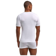 Falke Daily Seamless T-Shirt à Col Rond - Blanc