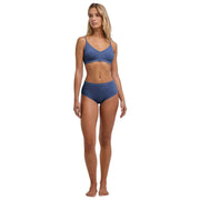 Falke Daily Seamless Mid Taille Slip - Captain Blue