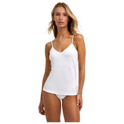 Falke Daily Seamless Spaghetti Top - Blanc