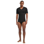 Falke Daily Seamless T-Shirt à Col en V - Noir