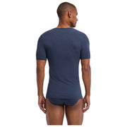 Falke Daily Seamless V-Col T-Shirt - Gris Carbone